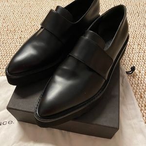 Vince Ames Platform Leather